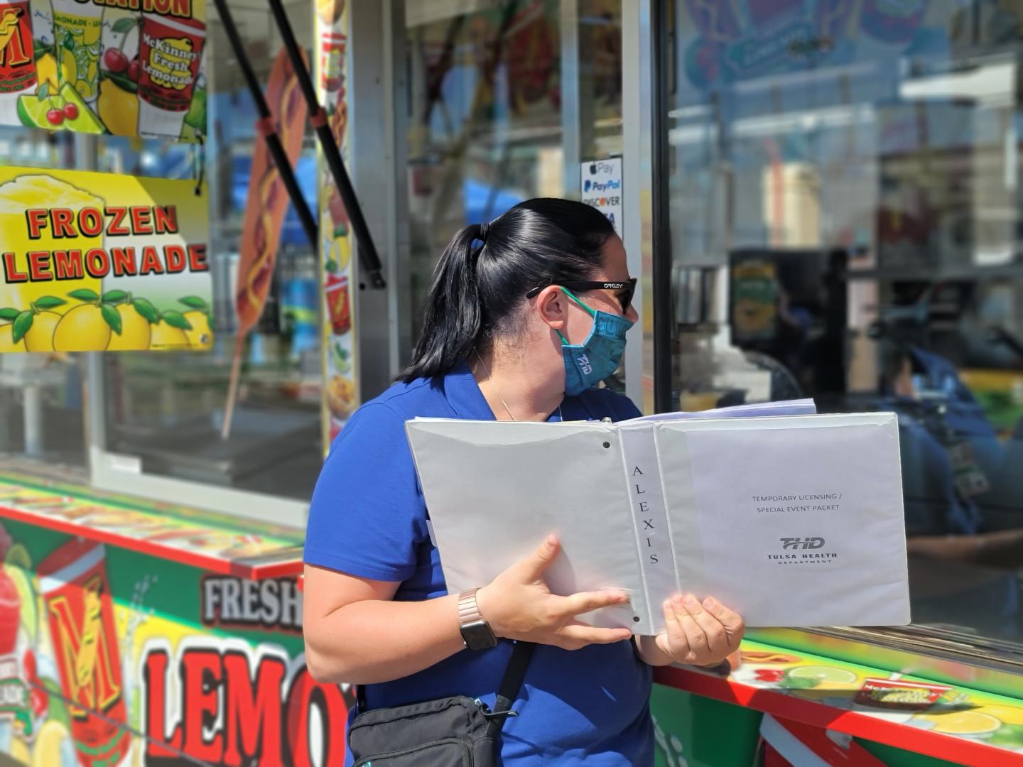 THD Keeps Fairgoers Safe From Foodborne Illness