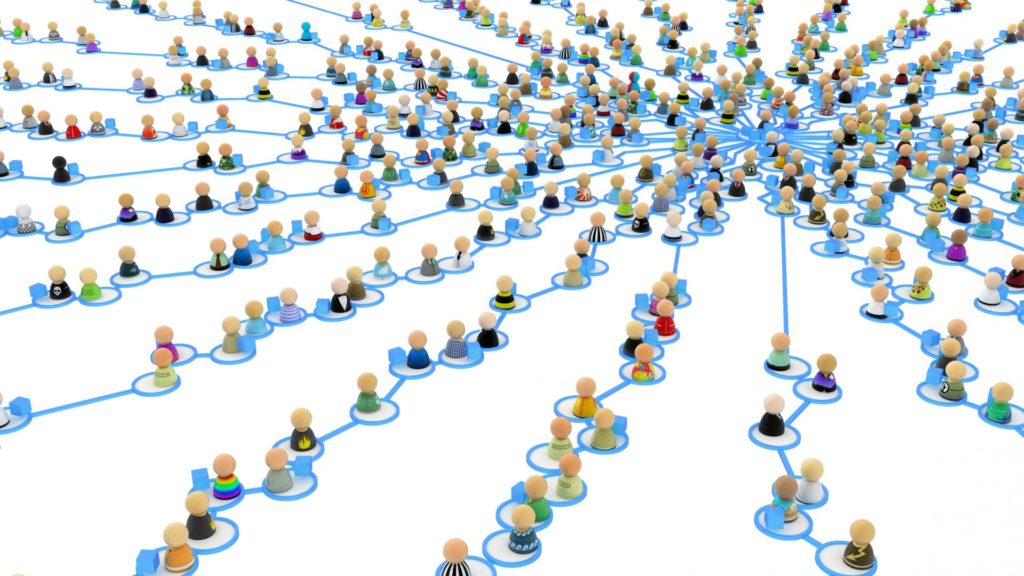 Abstract crowd