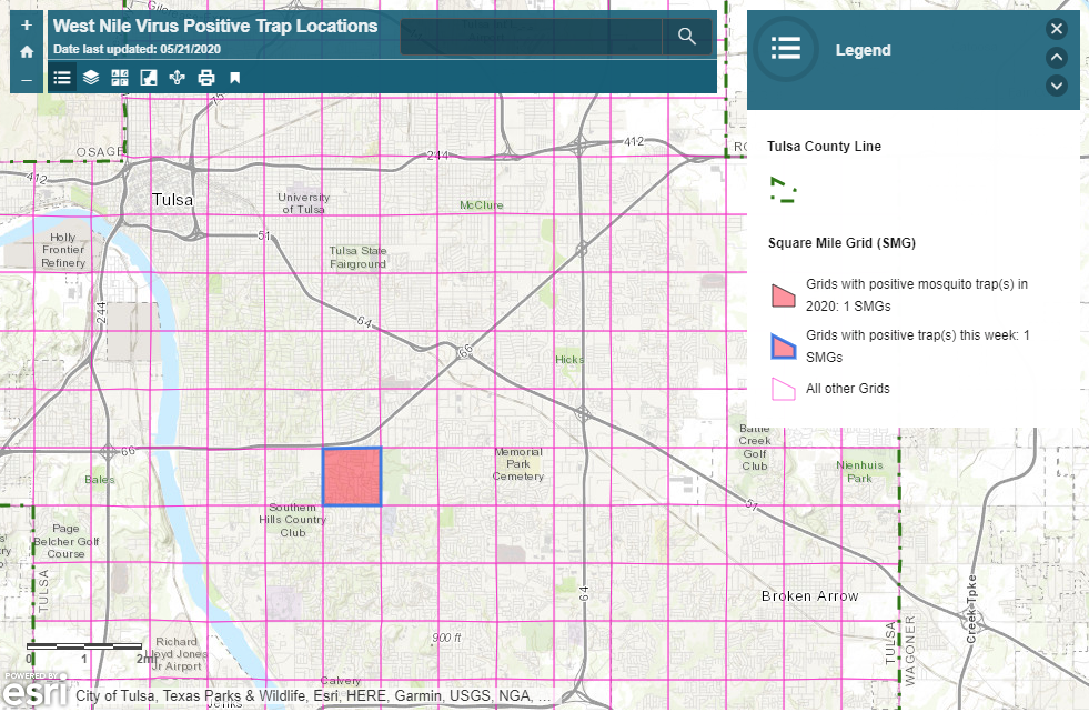 THD’s Mosquito Surveillance Program Detects Mosquitoes Carrying West Nile Virus