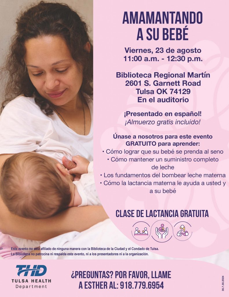 Spanish Breastfeeding Class Flyer